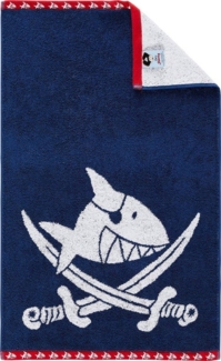 Dyckhoff Duschtuch Capt'n Sharky, Walkfrottier (1-St), 100 % Baumwolle