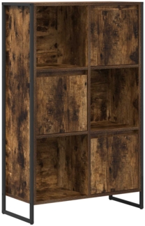 vidaXL Bücherregal Raucharbe 68 x 30 x 108.5 cm Holzwerkstoff 886542