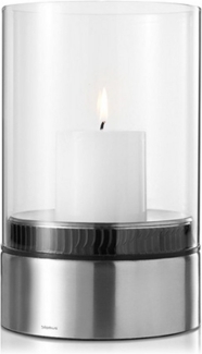 blomus Windlicht Blomus Windlicht Edelstahl Glas H 23 x Ø 15 cm Deko (1 St)