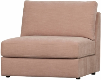 Modulsofa Family Seat Element, Rosa