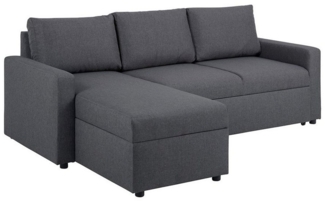 ebuy24 Schlafsofa Sander Schlafsofa mit Ottomane, Aufbewahrung und A