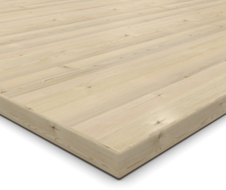 Dekor Spanplatte 19mm Tischplatte Pine Urus K2405 AT mit ABS Kante Umleimer - Größe 100 x 100 cm - Höhe 1,9 cm - Farbe Polar Pine Urus