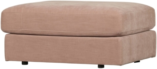 Hocker Family aus Stoff, Rosa