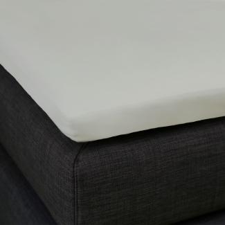 Formesse Split-Topper Spannbetttuch La Piccola Duo 2|140x210 - 220 cm| zement