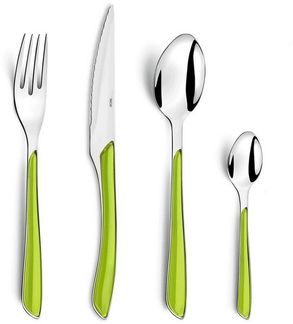 Amefa ECLAT Besteckset 24-teilig anisgrün hochglanzpoliert