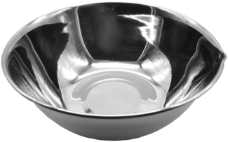 Edelstahl Schüssel 26 cm Rührschüssel Salatschüssel Servierschüssel