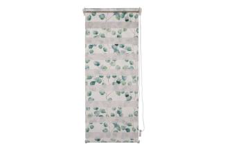 Doppelrollo Doppelrollo gemustert 100 x 150 Marisol, HTI-Living, halbtransparent, ohne Bohren, Klemmfix, Klemmfix, Festmaß freihängend ohne Bohren Klemmfix