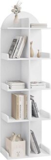 Woltu Bücherregal, 1-tlg, Standregal mit 10 Ablagen auf 5 Ebenen