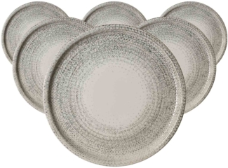 Ritzenhoff & Breker Rimini Pizzateller ø 30 cm Stone 6er Set - DS