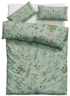 OTTO home Bettwäsche Claara, Renforcé, 2 teilig, mit Blumen Design, skandinavisch, romantische Bettwäsche