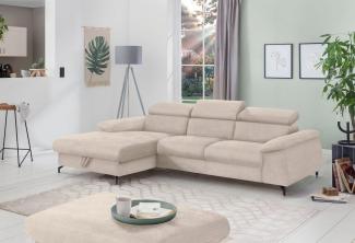 COTTA Ecksofa Kitty L-Form, Modern, L-Form, Bodenfreiheit 12,5 cm