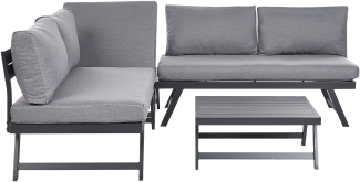 Lounge Set COCCORINO Metall Grau