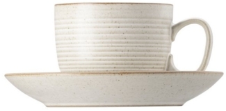 Thomas Porzellan Tasse Nature Sand Cappuccinotasse 2tlg, Steinzeug