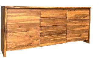 Sideboard 191x85cm 'Dakar' Akazie massiv lackiert