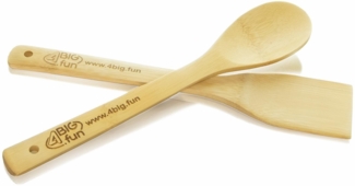 Pfannenwender und Kochlöffel aus Bambus