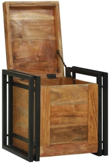 vidaXL Aufbewahrungs-Truhen 40 x 40 x 40 cm Massivholz Akazie 4016750
