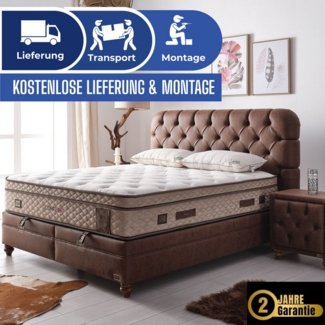 Bambi Boxspringbett Schlafzimmer Set Boxspringbett 180x200 - 140x200 Comfizone