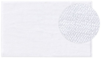 benuta Badematte Ole, Höhe 21 mm, Baumwolle, rechteckig, 100% Baumwolle, Uni, Minimalistisch, Badezimmer
