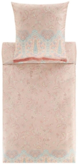 Bassetti Bettwäsche Bassetti Satin Bettwäsche INDIAN ROSES, 41 Elfenbein, Baumwolle, 2 teilig