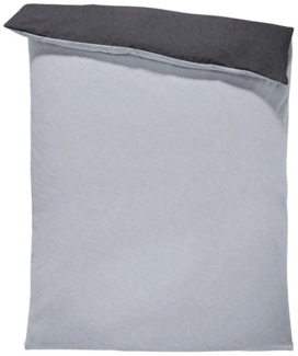 One Home Bettbezug Wende Doubleface, Unifarben modern, kuschelig flauschig warm weich Winter Normalgröße