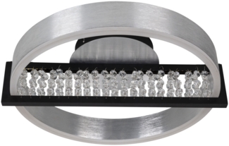 Light & More LED Deckenlampe 30 W Steel Aluminium warmweiß-kaltweiß