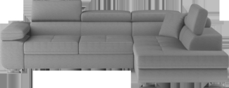 Anton, Ecksofa, Eckcouch, Grau