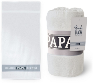 Badetuch Duschtuch Handtuch 70x140 Geschenk la vida Coolster Papa 3797561