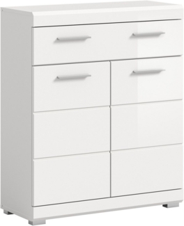 INOSIGN Unterschrank Siena, Breite 74cm, 2 Tür, 1 Schubkasten, 2 Fächer, MDF-Front in verschiedenen Farben erhältlich, Badmöbel, Badschrank, Kommode, Bad