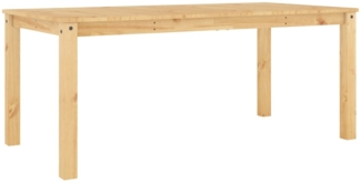 vidaXL Esstisch Panama 180x90x75 cm Massivholz Kiefer 4005708