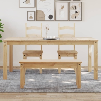vidaXL Esstisch Panama 180x90x75 cm Massivholz Kiefer 4005708