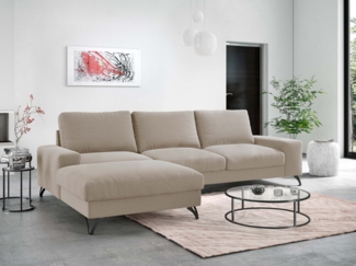Ecksofa Oddo (Farbe: Verita 11, Seite: Links - L1F+L2F+R4)