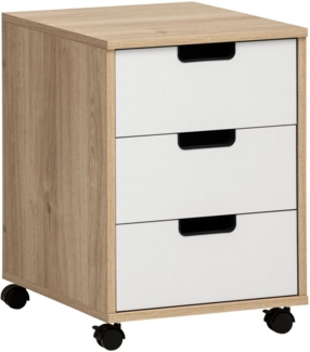 Schildmeyer Rollcontainer Emmik, Breite 40,1 cm, mit 3 Schubkästen, (1 St), Made in Germany