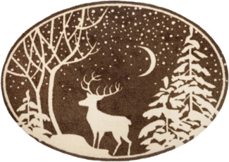 wash+dry by Kleen-Tex Fußmatte In the Moonlight, rechteckig, Höhe: 8 mm