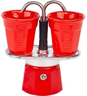 Bialetti MINI EXPRESS Set rot