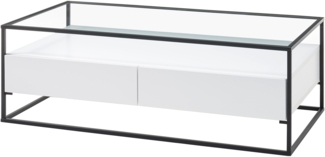 EVORA Couchtisch oder Beistelltisch - 120cm / Weiß