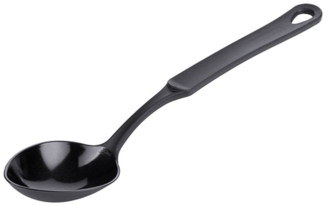 Contacto Servierlöffel, Servierlöffel aus Polyamid, schwarz, hitzebeständig bis 220 Grad, 8 x