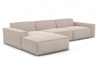 Sofa Dreams Ecksofa Stoffsofa Sofa Polstercouch Modern Formenta L Form Kurz Eckcouch, Loungesofa