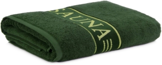 Möve for frottana Saunatuch Möve, Walkfrottier (1-St), mit Saunaschriftzug auf der Bördüre