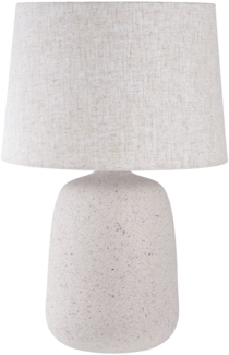 Tischleuchte, Keramik, Gestell Sand