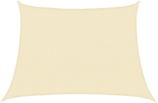 vidaXL Sonnensegel 160 g/m² Cremeweiß 4/5x3 m HDPE 311215