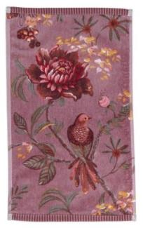 Pip Studio Gästehandtuch Secret Garden Mauve (30x50cm) 278602