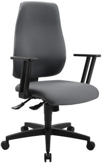 Topstar Drehstuhl Green Star Schwarz/Dunkelgrau 48x115x42 cm