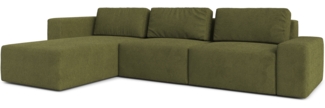 AX LIVING Couch XXL L Form Arkleton Ecksofa Grün 360cm Stil Komfort L