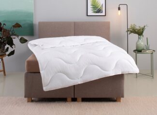 my home Microfaserbettdecke Mailo Bettdecke 135x200 cm, 155x220 cm, Füllung: Polyester, Bezug: Microfaser-Feinbatist, Sommer, Winter, Decke, kuschelweicher Microfaser-Feinbatist Bezug