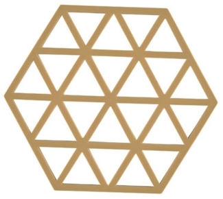 Zone Denmark Triangles Khaki Topf-Untersetzer Silikon