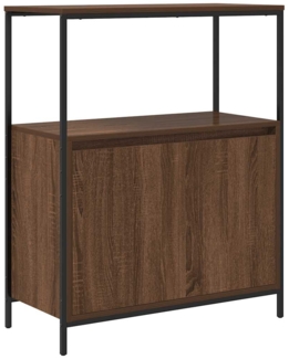 vidaXL Badschrank mit Regalen Braun Eichen-Optik 76,5x35x95 cm 861921