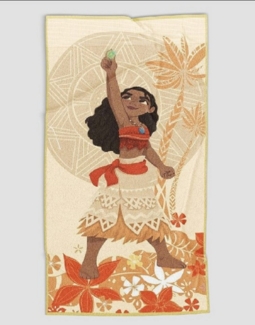 Disney Strandtuch Vaiana Strandtuch – 70x140 cm 100% Polyester