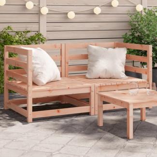 vidaXL Garten-Ecksofas 2 Stk. 70x70x67 cm Massivholz Douglasie 837912