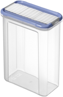 Rotho Vorratsdose Domino, 1,5 l horizon blau, Streudose