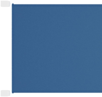 vidaXL Senkrechtmarkise Blau 140x1200 cm Oxford-Gewebe 148464
